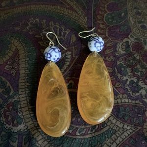 Anthroplogie Marigold Drop Earrings